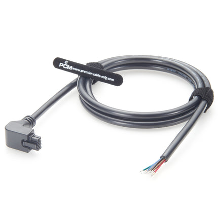 Up Angled Micro-Fit 3.0 8 Pin Overmolded Cable Assembly