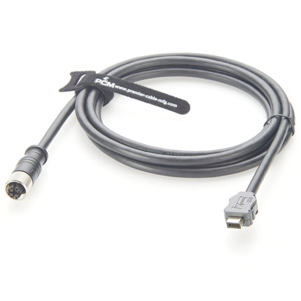 ix A Key to M12 X-Code Industrial CAT6A Ethernet Cable