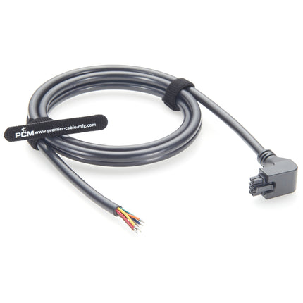 Up Angled Micro-Fit 3.0 8 Pin Overmolded Cable Assembly