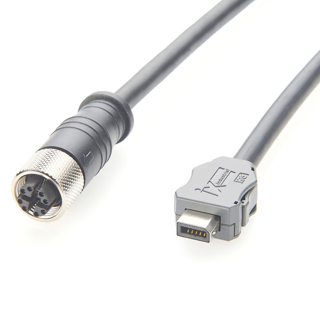 ix A Key to M12 X-Code Industrial CAT6A Ethernet Cable