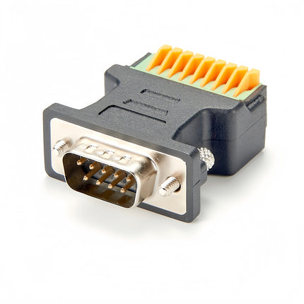 DB9 Male to Terminal Block Adapter