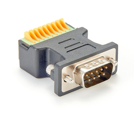 DB9 Male to Terminal Block Adapter