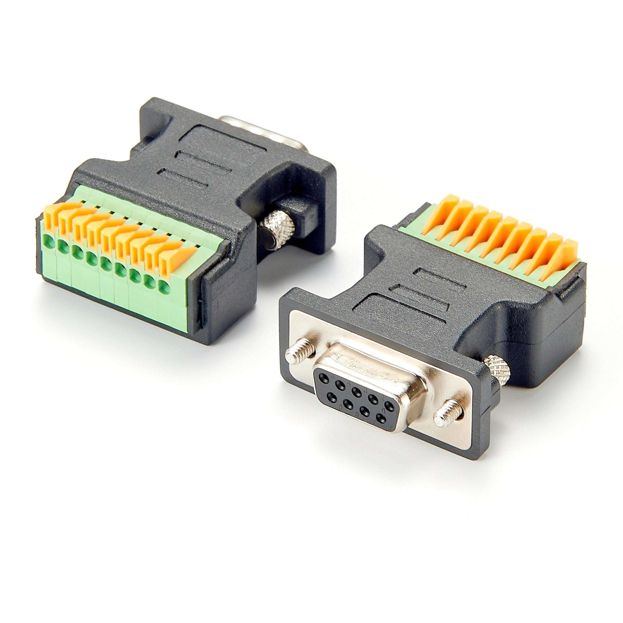 D89 Pin D-Sub 9 Pin DB9 Female Terminal Adapter – Premier Cable