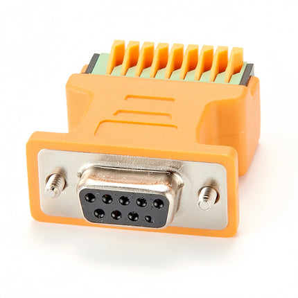 CAN Terminator DB9 to 9-Pin Terminal Block