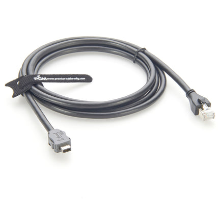 IX Industrial Ethernet Cat6a Cable IX A Key to RJ45 Plug