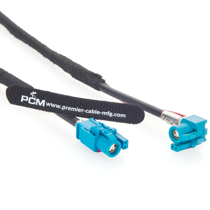 Right Angle HSD 4+2 Pin Extension Cable