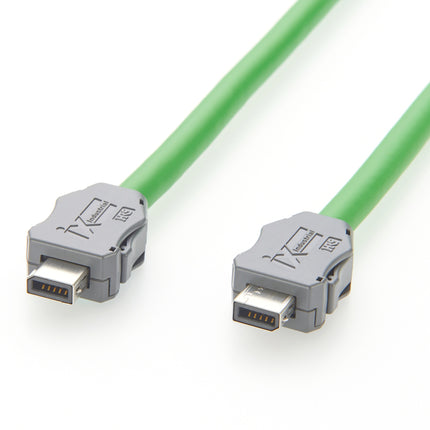 IX B Key to IX B Key Industrial Category 6a Serial Cable
