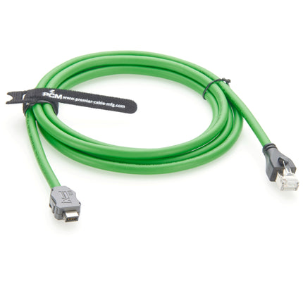 CAT6A IX Industrial Serial Cable IX B Key to RJ45 Plug