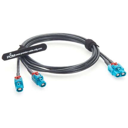 Dual Port GEMnet Automotive Ethernet Splitter Cable