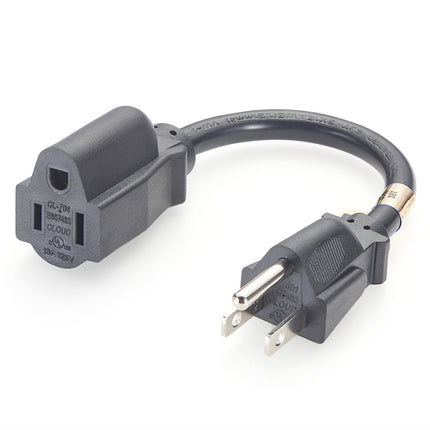 SJT Power Extension Cord NEMA 5-15P to NEMA 5-15R