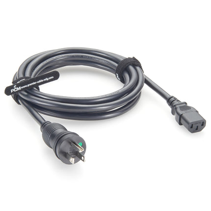 Hospital Grade Power Cord NEMA 5-15P to C13