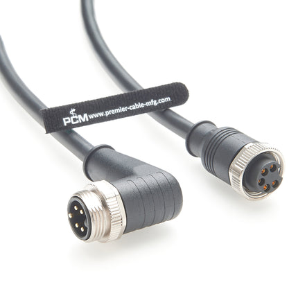 Angled 7/8" 5 Pin Power Control Cable