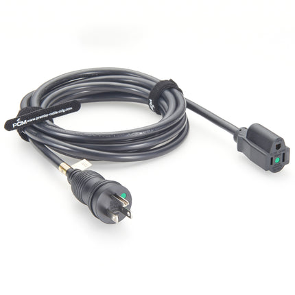 Hospital Medical Power Extension Cord 5-15P to 5-15R