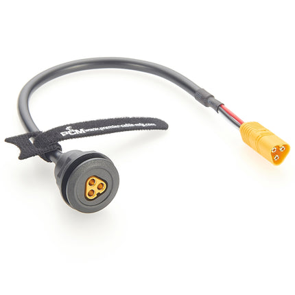 MT60 Male to Female Round Panel Mount Extension Cable