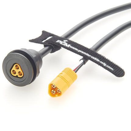 MT60 Male to Female Round Panel Mount Extension Cable