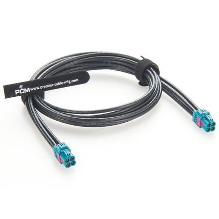 Rosenberger Quad HFM Mini FAKRA Cable Assembly 4 In 1