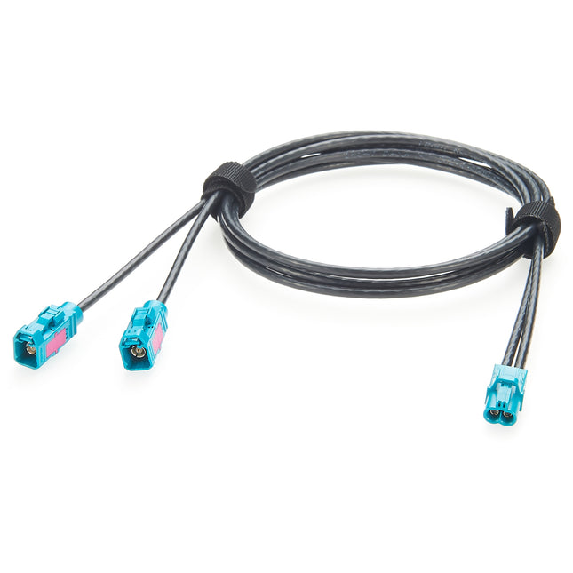 Rosenberger Mini FAKRA Dual Female AMK12B-1M4Z5-Z to 2 FAKRA Female RF Cable