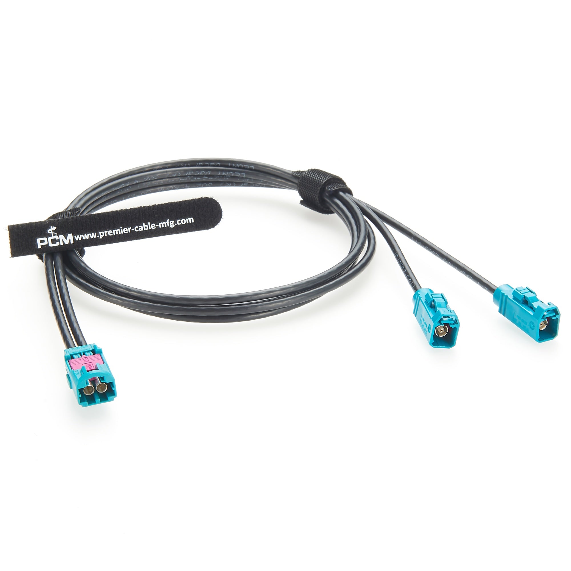 Rosenberger Mini FAKRA Dual Cavity Male to FAKRA Female RF Coaxial Cab ...
