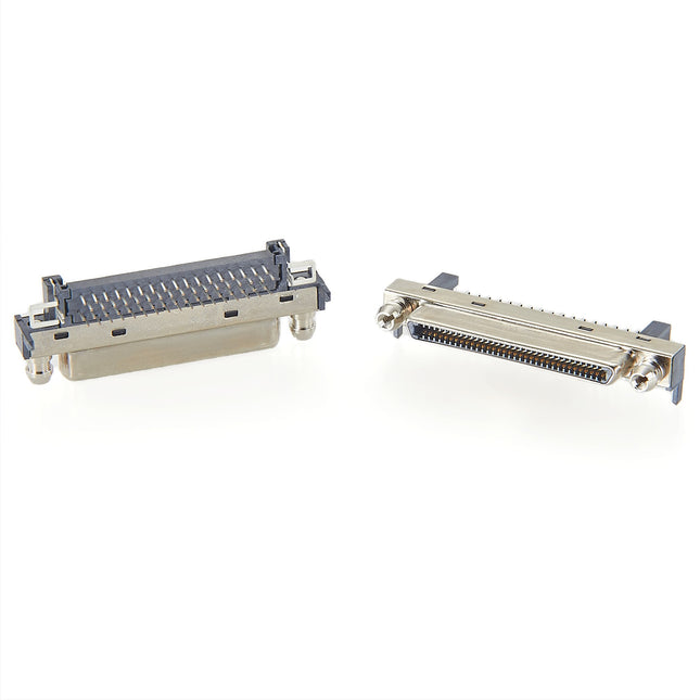 Right Angle VHDCI 68 Pin SCSI PCB Connector