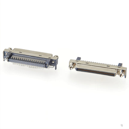 Right Angle VHDCI 68 Pin SCSI PCB Connector