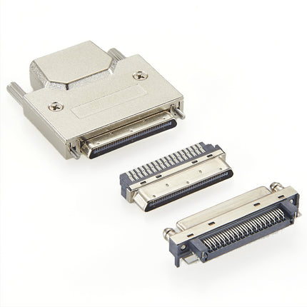 Right Angle VHDCI 68 Pin SCSI PCB Connector