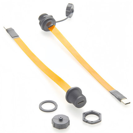 Panel Mount USB 3.1 Type-C FPC Cable