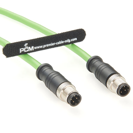 M12 D Code Profinet Ethernet Cable