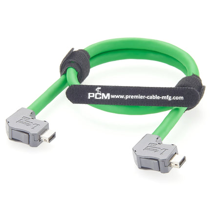 Right Angle IX A Key Industrial Assembly IX40G-A-10S-CVL1 to IX40G-A-10S-CVL2
