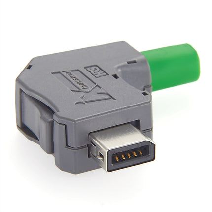 IX40G-A-10S-CVL1 (7.0) IX Industrial Connector Right Angle Downward Cabling