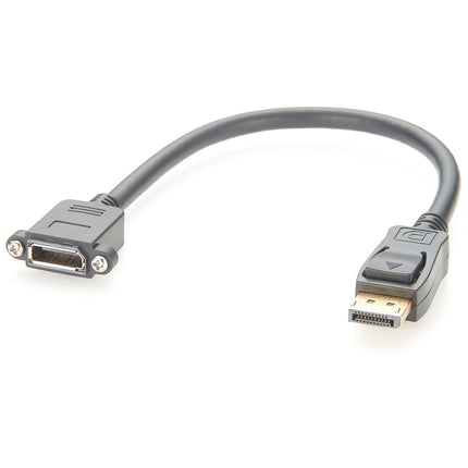 Panel Mount DisplayPort Extension Cable