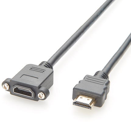 HDMI Panel Mount Extension Cable