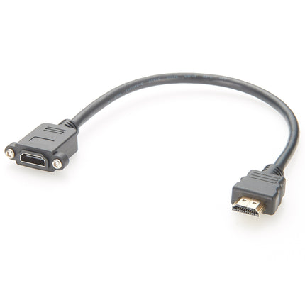 HDMI Panel Mount Extension Cable