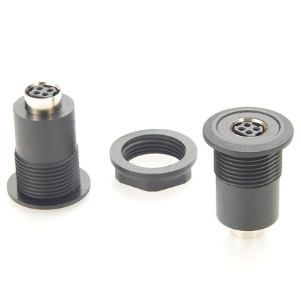 Power Din 4 Pin Panel Mount Adapter