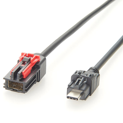 Compatible Molex 111146-3080 HSAutoLink 12 Pin to USB 3.1 Type-C LVDS Cable