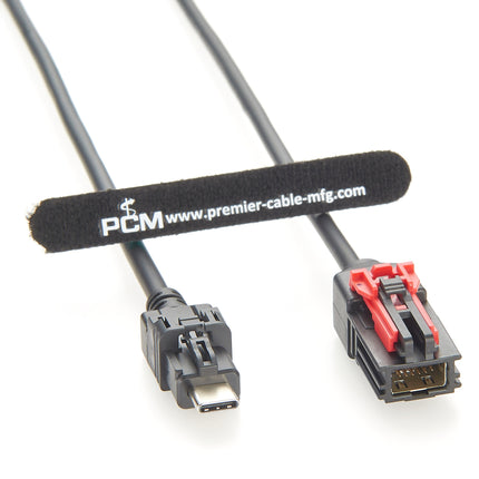 Compatible Molex 111146-3080 HSAutoLink 12 Pin to USB 3.1 Type-C LVDS Cable