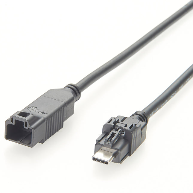 Automotive-Grade USB 3.1 Type-C Extension Cable TE 2398010-1 & 2398011-1