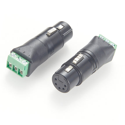 XLR 5 Pin Female Terminal Adapter