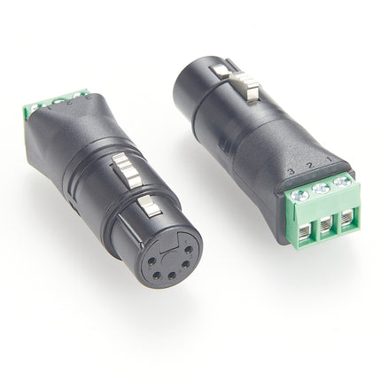XLR 5 Pin Female Terminal Adapter