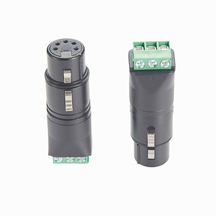 XLR 5 Pin Female Terminal Adapter