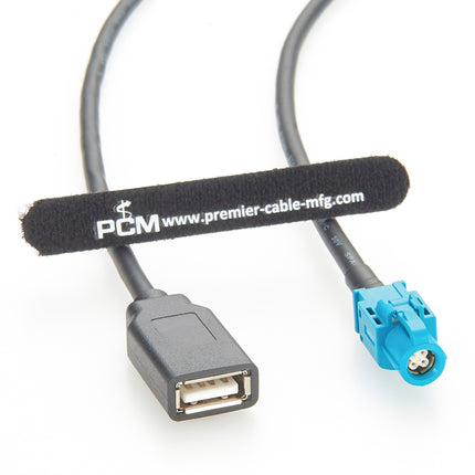 HSD Z Female to USB 2.0 Type-A Female Cable