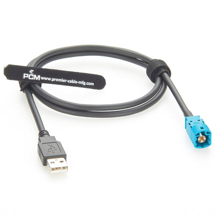 HSD Z Male to USB 2.0 Type-A Male Cable