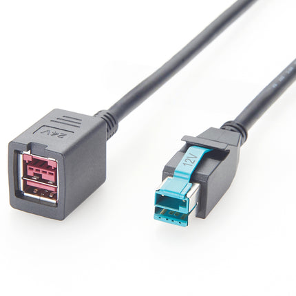 PoweredUSB Extension Cable 12V to 24V