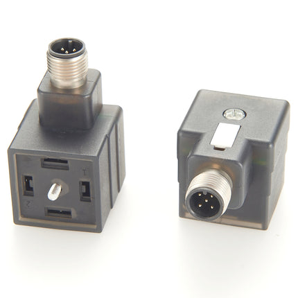 VAD 3C-4-1-M12-5 DIN Valve Adapter to M12 5 Pin