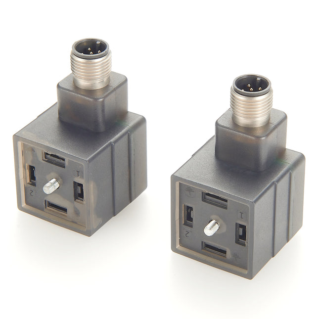 VAD 1A-1-3-M12-5 DIN 43650 Form A to M12 Adapter
