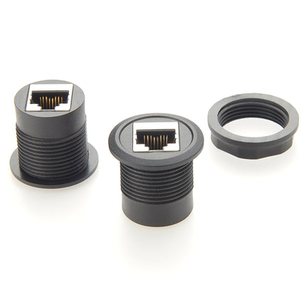 Cat5e RJ45 Ethernet Panel Mount Coupler