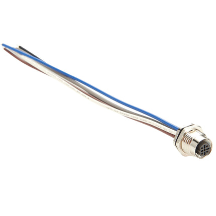 M12 B Code 5 Pin Panel Mount Cable