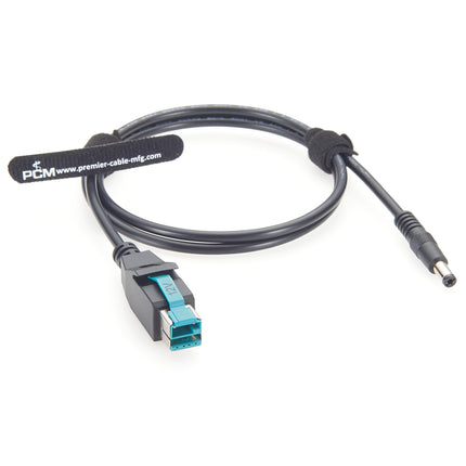 PoweredUSB 12V to DC 5.5*2.1mm Cable