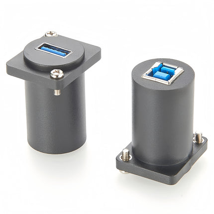 D-Series Panel Mount Adapter USB 3.0 A to B