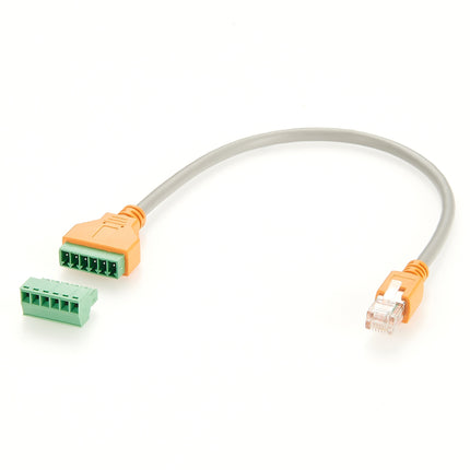 RJ12 6P6C Screw Terminal Adapter Cable