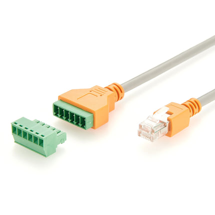 RJ12 6P6C Screw Terminal Adapter Cable
